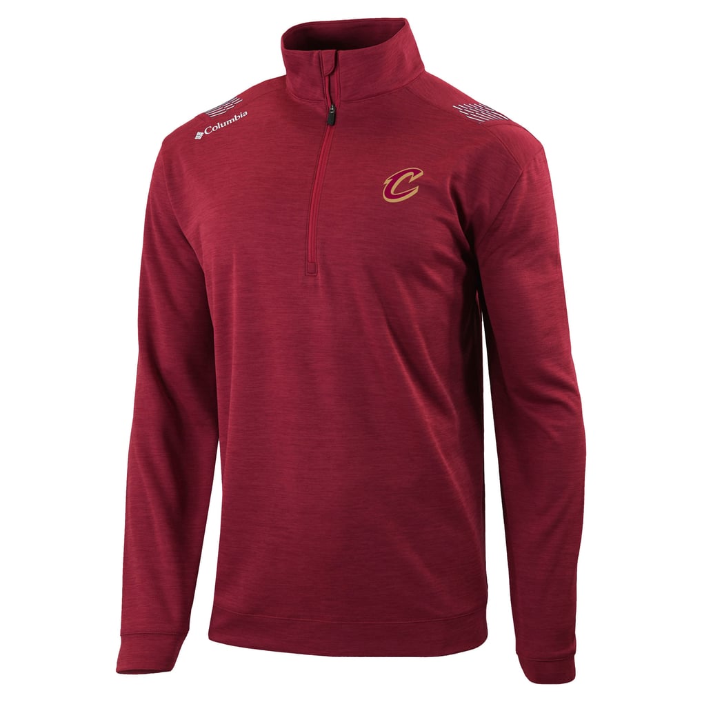 Cleveland Cavaliers Columbia Oakland Downs Quarter-Zip Pullover - Wine